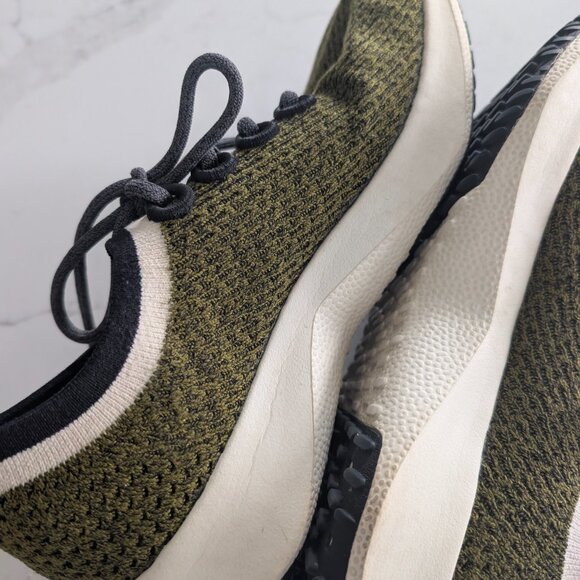 Allbirds Wool Runners Olive Green Sneakers Tree Dasher 2 M8.5 - Lightweight - Picture 12 of 14
